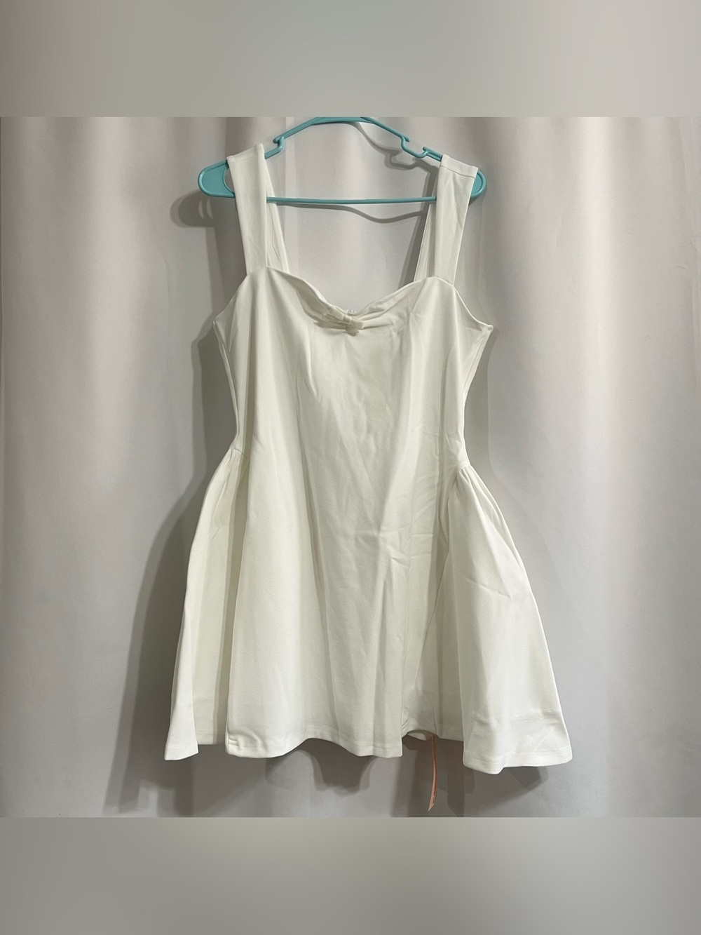 Sheseeworld Women's Sleeveless Ruffle Hem A Line Formal Mini dress sz XL